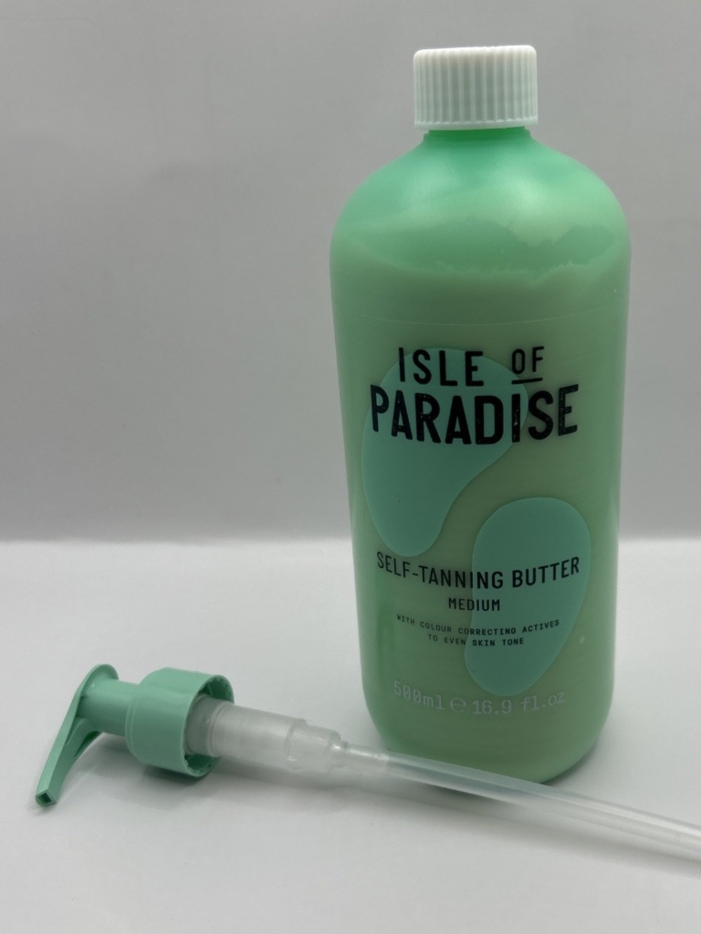 3x Isle Of Paradise Self Tanning Butter Hello Golden Glow 16.9 Fl Oz New + Pump - Picture 2 of 12